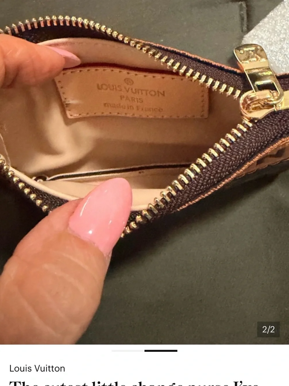 Cutest little change purse I’ve ever seen - Picture 3 of 3